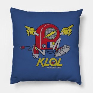 KLOL Houston Radio Station Pillow