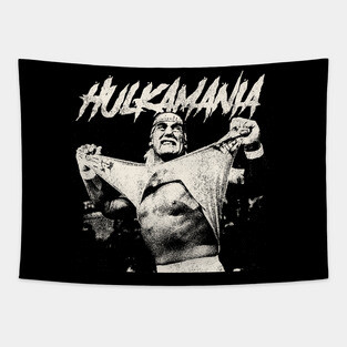 Vintage Hulk Hogan Tapestry