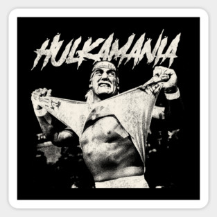 Vintage Hulk Hogan Sticker
