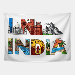 INDIA Tapestry