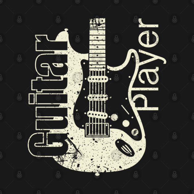 Guitar Player. Stratocaster Grunge Style by filiposwear