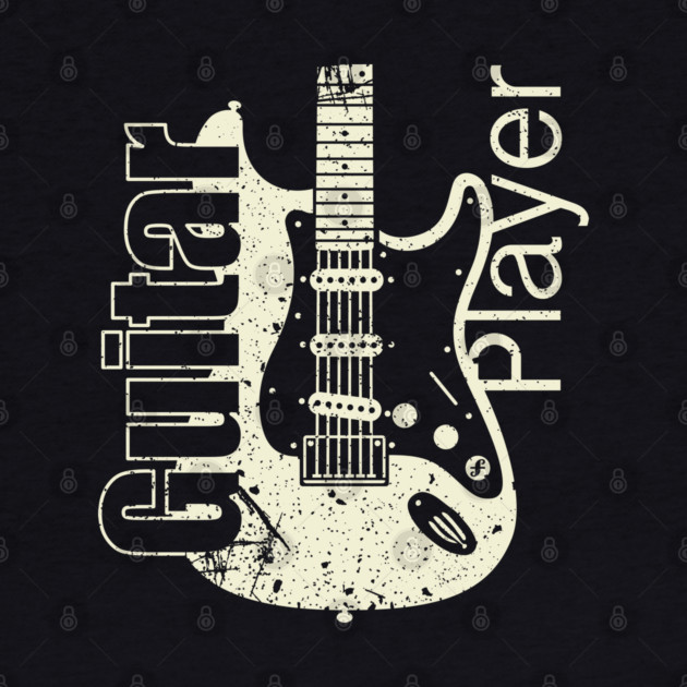 Guitar Player. Stratocaster Grunge Style by filiposwear