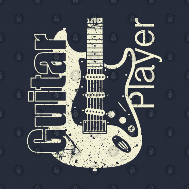 Guitar Player. Stratocaster Grunge Style by filiposwear