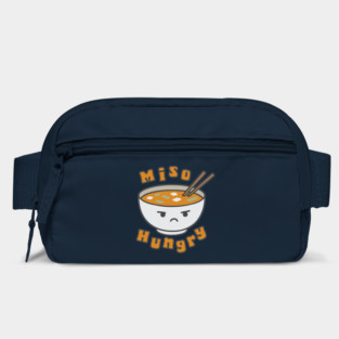Miso Hungry – Angry Soup Bowl Food Pun Shirt Bag