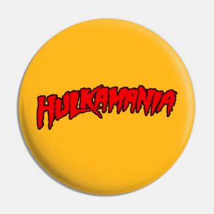 Hulk Hogan - Hulkamania - Wrestling Pin