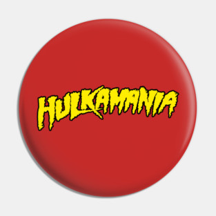 Hulk Hogan - Hulkamania - Wrestling Pin