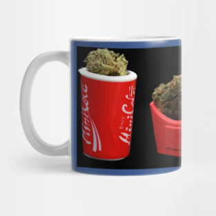 Soda and Fries - Weed Design Mug