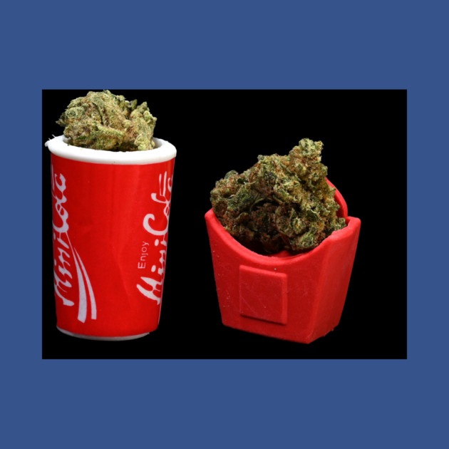 Soda and Fries - Weed Design by MrGreenGenes420