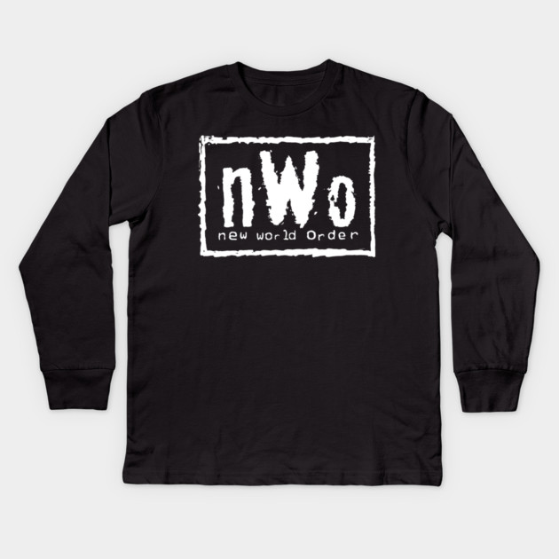 NWO 4-Life Wrestling Kids Long Sleeve T-Shirt by nicklower