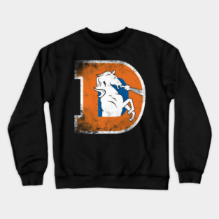 Retro Denver Football Crewneck Sweatshirt