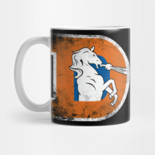 Retro Denver Football Mug