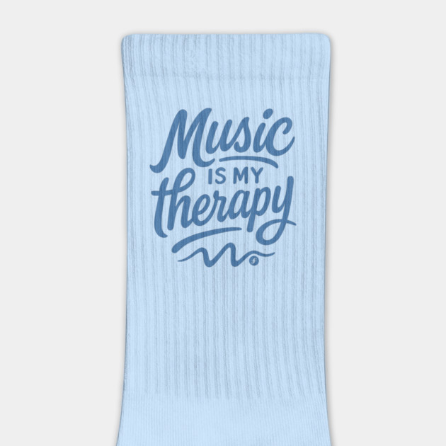 Music is my therapy blue edition by filiposwear