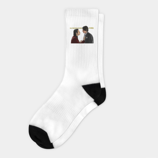 Zack and Miri: Sherpa Up the Mountain Socks by 51Deesigns