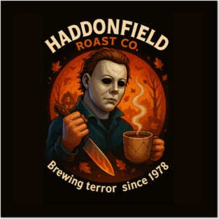 Haddonfield Roast Co. - Michael Myers Posters and Art