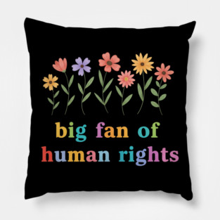 Human-Rights Pillow