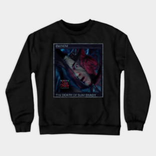 Album Cover 1972 Rapper // The Death Of Slim Shady Crewneck Sweatshirt