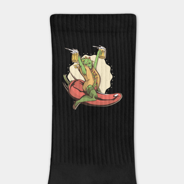 Hot Taco Girl by Cosmo Gazoo