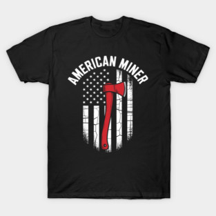 American Miner Coal Gold T-Shirt