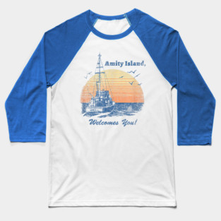 Vintage Jaws Movie Baseball T-Shirt