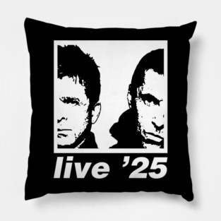 Oasis Reunion Live 2025 Pillow