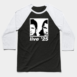 Oasis Reunion Live 2025 Baseball T-Shirt