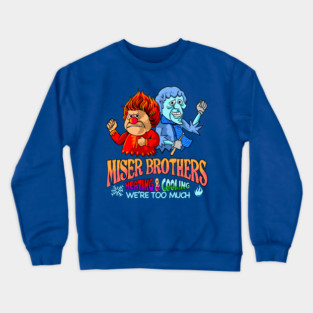 Miser brothers heating and cooling Crewneck Sweatshirt