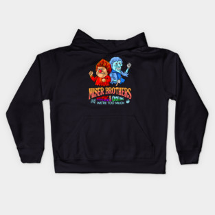 Miser brothers heating and cooling Kids Hoodie
