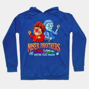 Miser brothers heating and cooling Hoodie