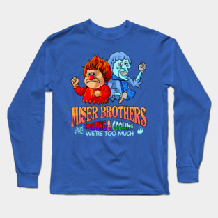 Miser brothers heating and cooling Long Sleeve T-Shirt