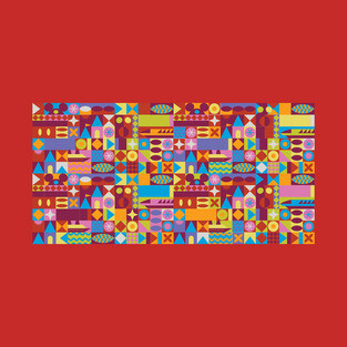 Retro Color Blocks T-Shirt