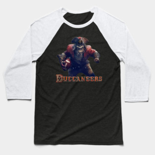 Tampa Bay Buccaneers Skeleton Bruce - khasabila #60 Baseball T-Shirt