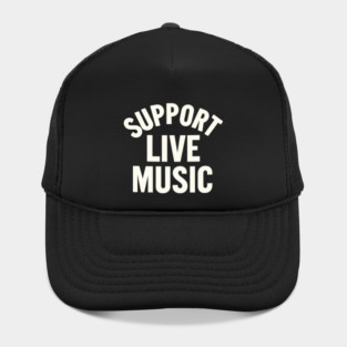 SUPPORT LIVE MUSIC Hat