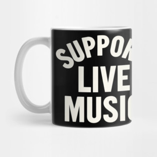 SUPPORT LIVE MUSIC Mug