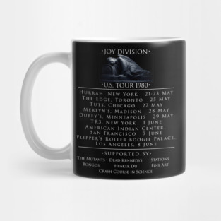 Joy Division U.S. Tour 1980 Mug