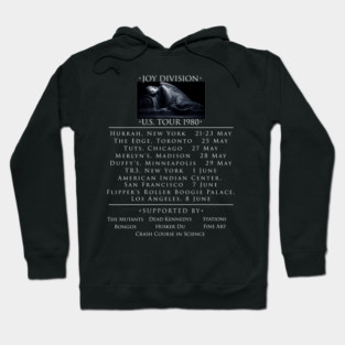 Joy Division U.S. Tour 1980 Hoodie