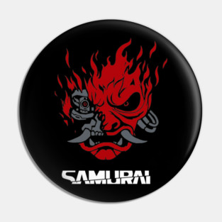 Wake Up Samurai Pin