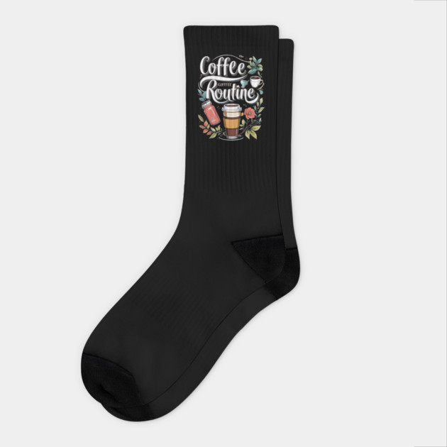 The Coffee Routine Socks by SR8891