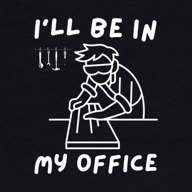 Funny Woodworker Carpenter by The WYLD Tribe