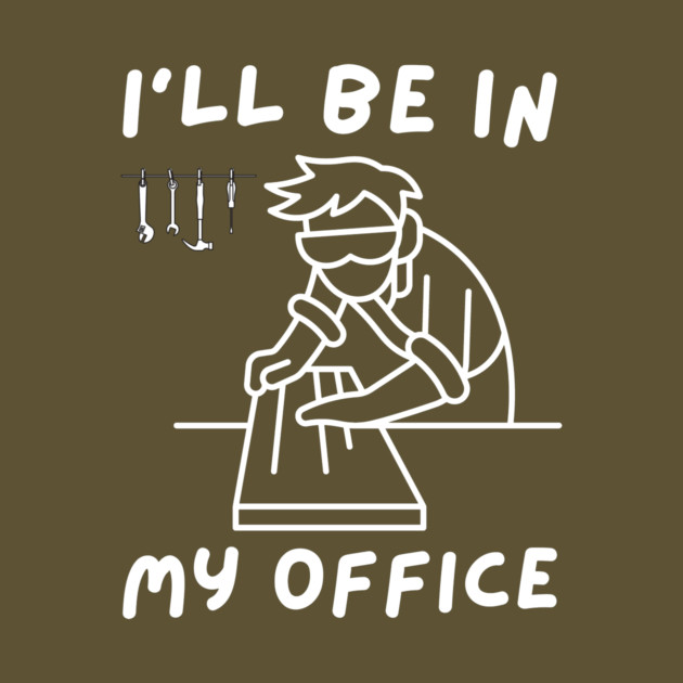 Funny Woodworker Carpenter by The WYLD Tribe