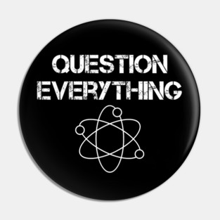 Atheist Atom, Atheist Symbol Pin