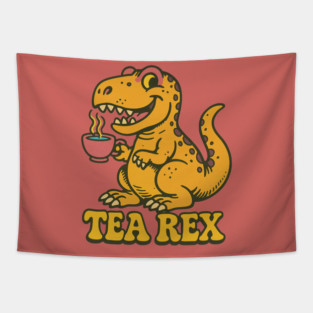 Tea Rex Tapestry