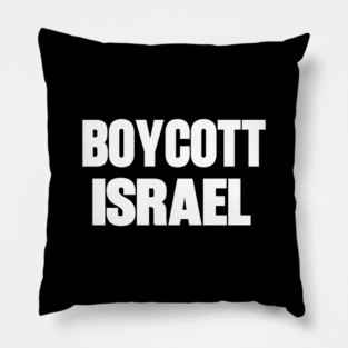 Boycott Israel Pillow