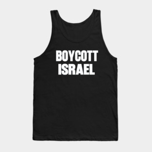 Boycott Israel Tank Top