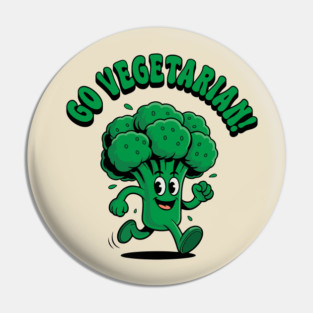 Go Vegetarian! Pin