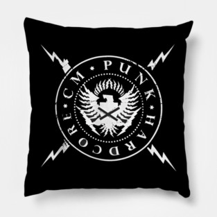 CM Punk vintage Pillow