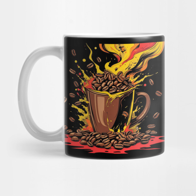 Coffee Theme Fueled Coffee Chaos by SR8891