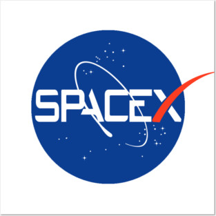 Spacex Posters and Art