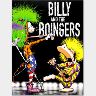 Billy and the Boingers Posters and Art