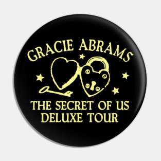 Gracie Abrams The Secret Deluxe To Us Pin