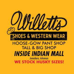 Willett's Shoes & Western Wear T-Shirt